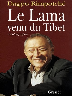 cover image of Le lama venu du Tibet